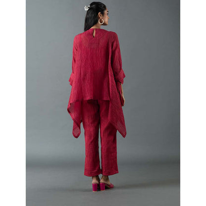 OJA Red Top with Pant (Set of 2)