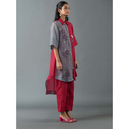 OJA Multi Colour Kurta with Pant (Set of 2)