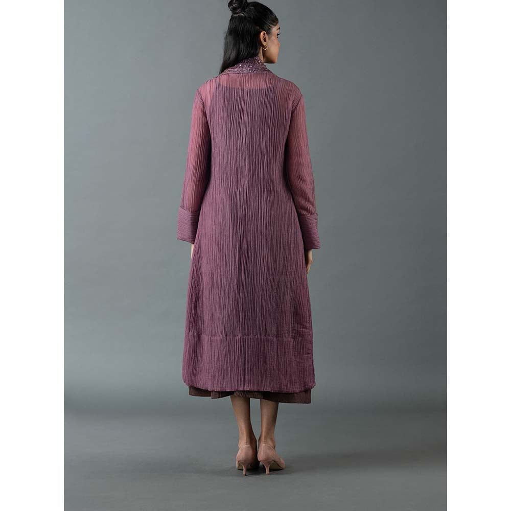 OJA Mauve Dress with Jacket (Set of 2)