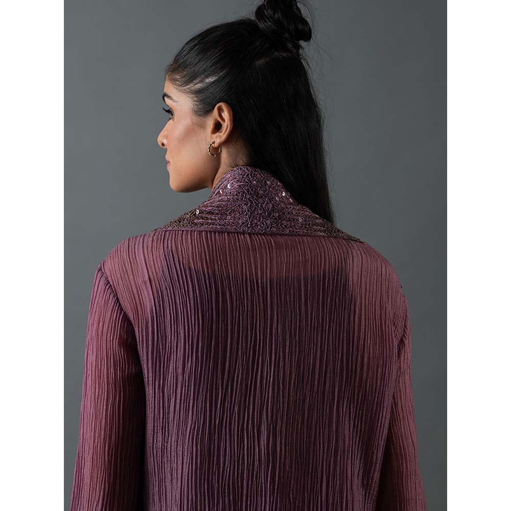 OJA Mauve Dress with Jacket (Set of 2)