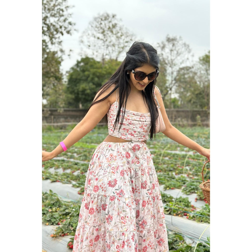 Old Marigold Bridget Pleated Maxi Dress