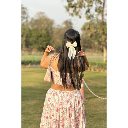 Old Marigold Bridget Pleated Maxi Dress
