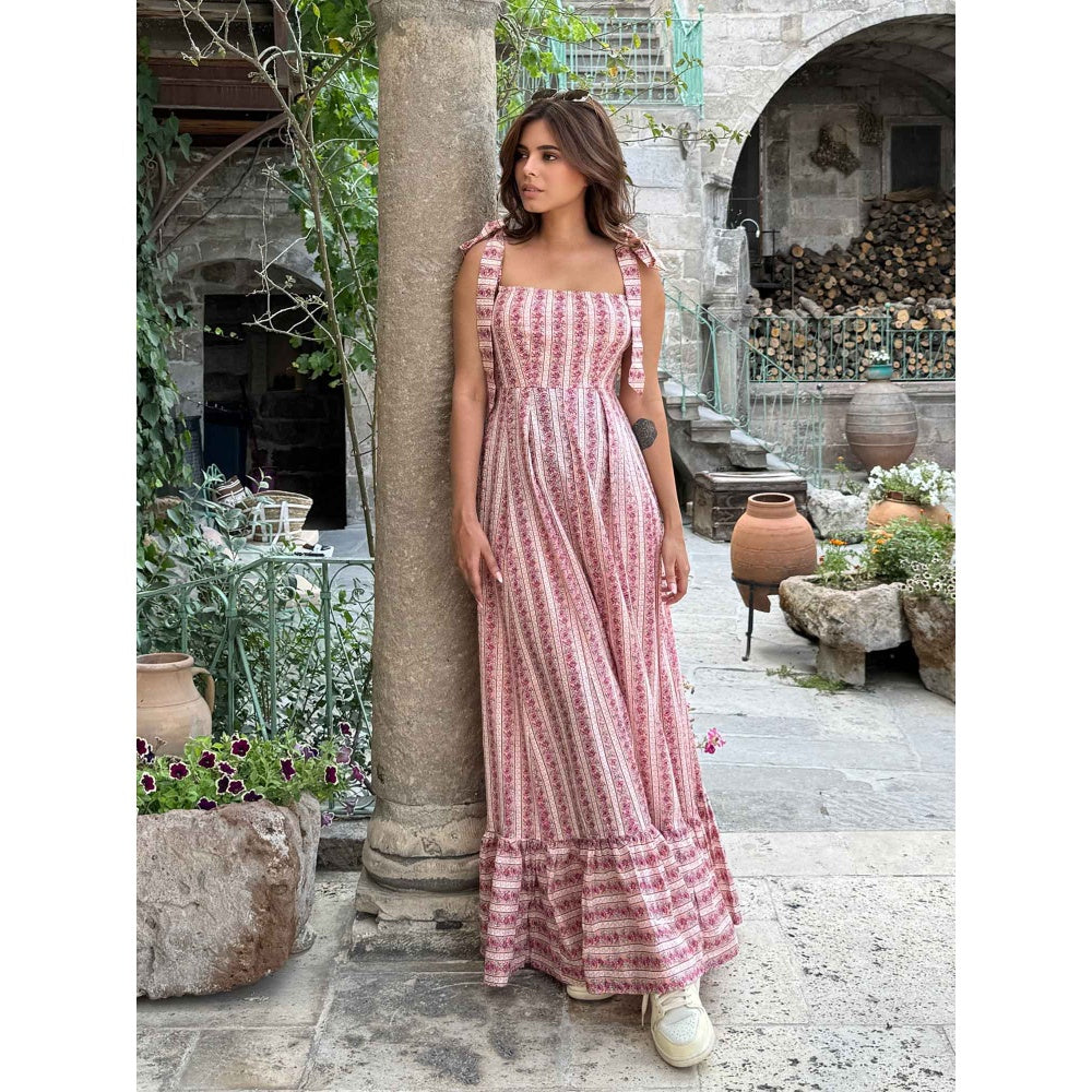 Old Marigold Lennon Printed Maxi Sun Dress