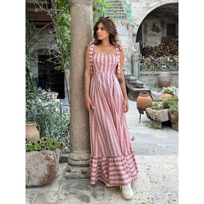 Old Marigold Lennon Printed Maxi Sun Dress
