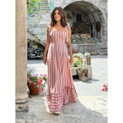 Old Marigold Lennon Printed Maxi Sun Dress