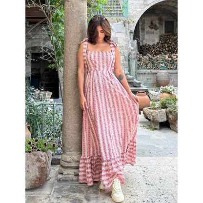 Old Marigold Lennon Printed Maxi Sun Dress