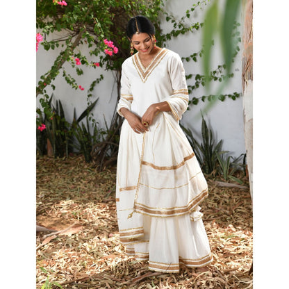 OMAANA Chanda Sharara Set (Set of 3)