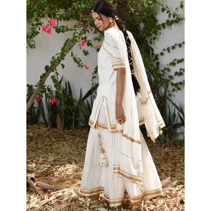 OMAANA Chanda Sharara Set (Set of 3)