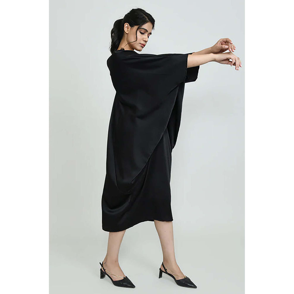 OMAANA Black Diva Luxe Kaftan Dress