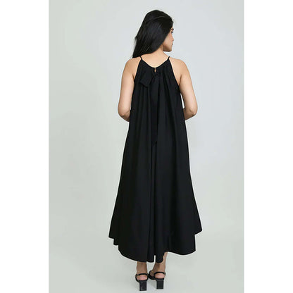 OMAANA Black Glam Maxi Dress