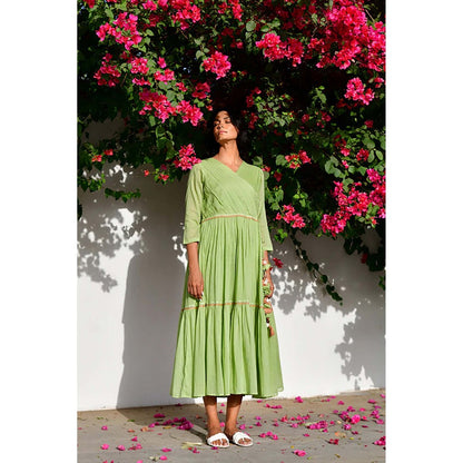 OMAANA Grapevine Summer Maxi Dress