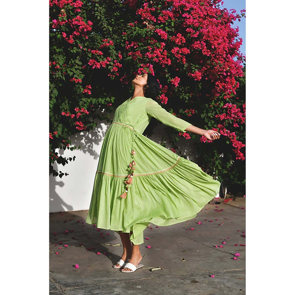OMAANA Grapevine Summer Maxi Dress