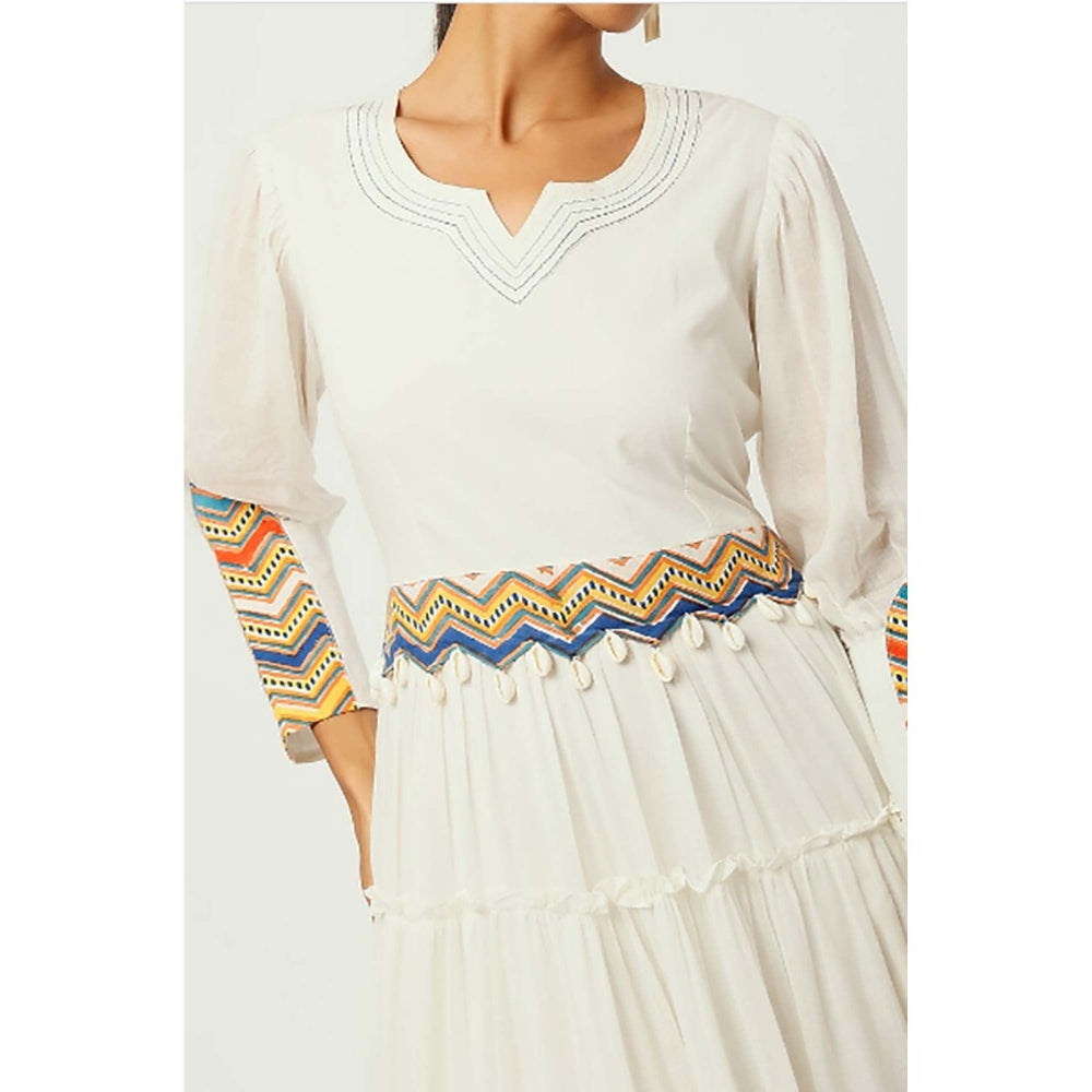 OMAANA Milky Bar Summer Maxi Dress
