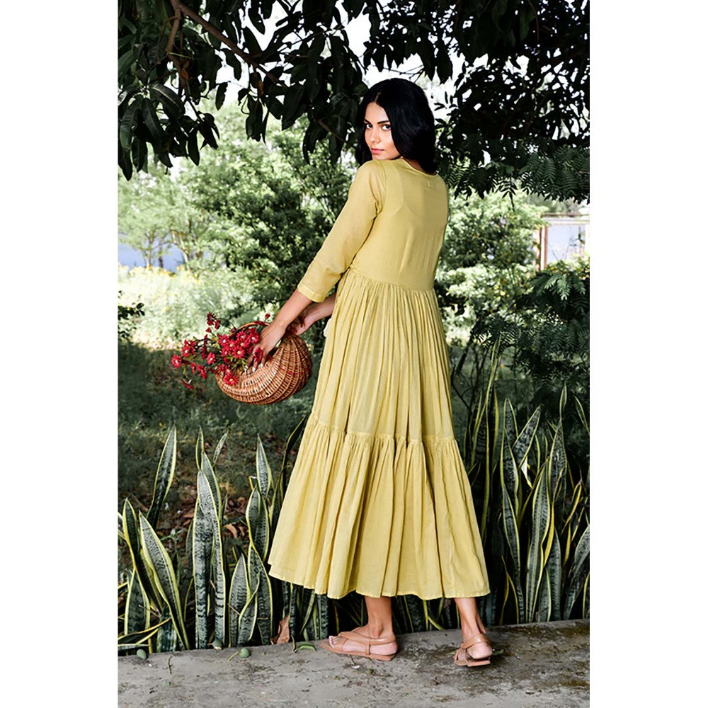 OMAANA Sandalwood Mine Summer Maxi Dress