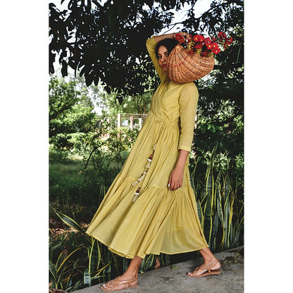 OMAANA Sandalwood Mine Summer Maxi Dress