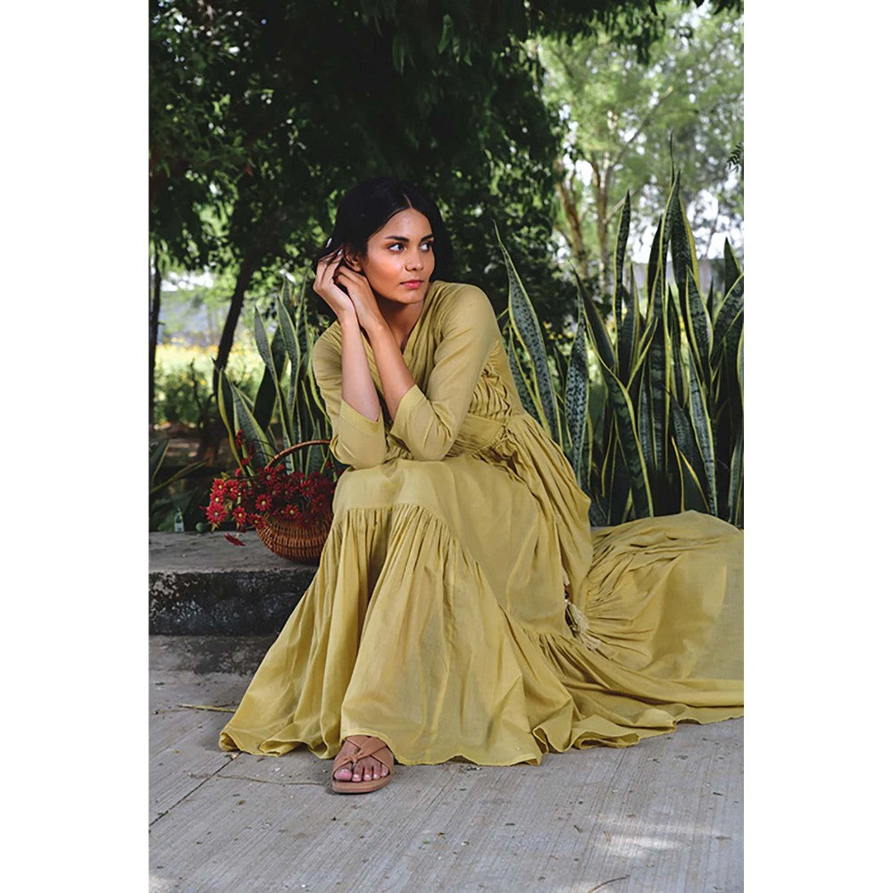 OMAANA Sandalwood Mine Summer Maxi Dress