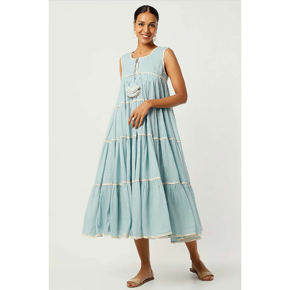 OMAANA Sky Summer Breeze Maxi Dress