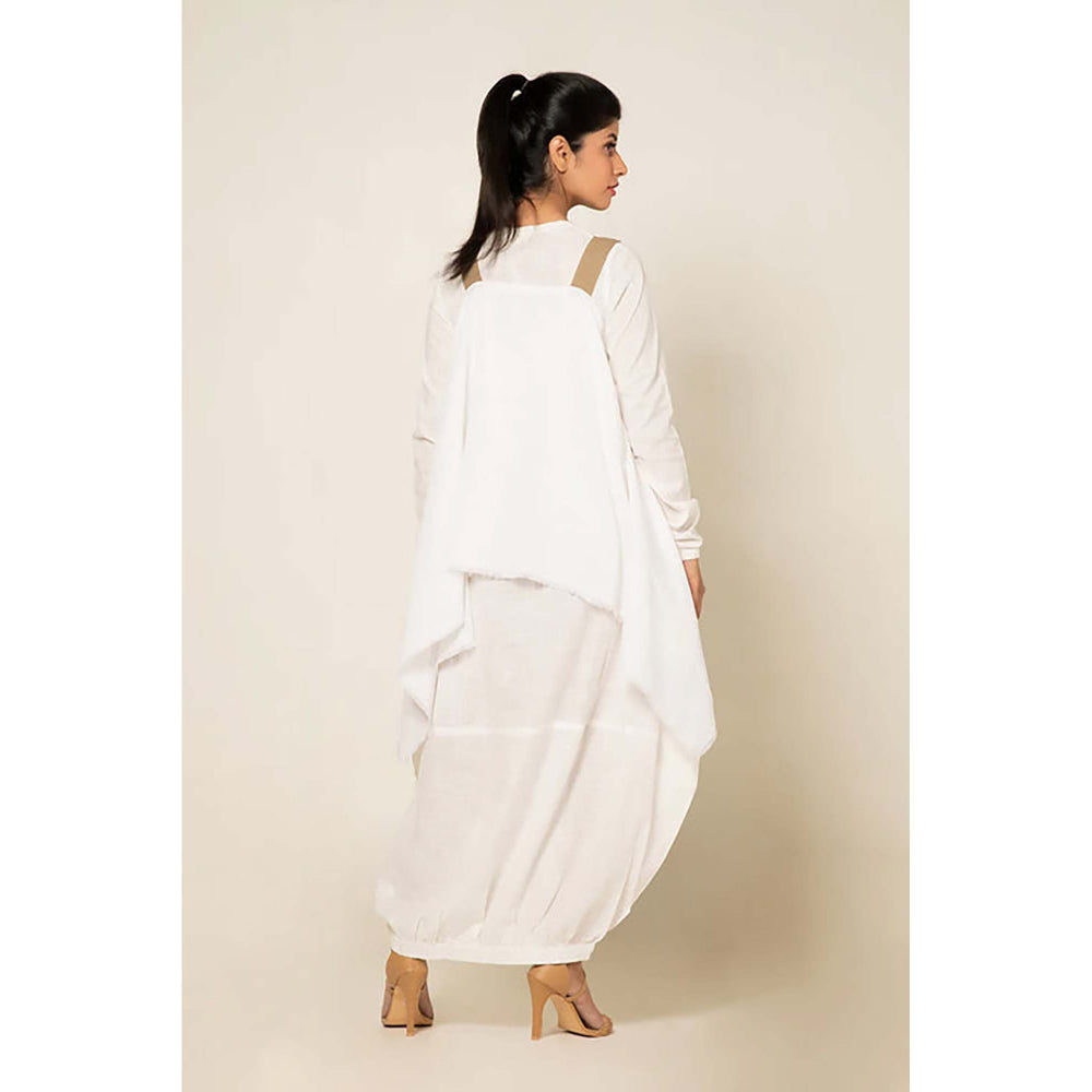 OMAANA White Boho Me Maxi Dress