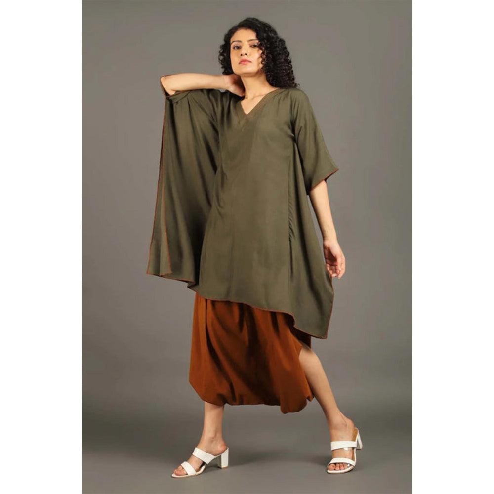 OMAANA Army Green Sufi Sage Co-Ord's