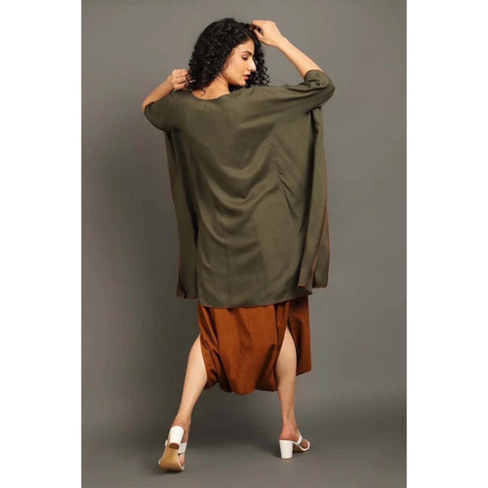 OMAANA Army Green Sufi Sage Co-Ord's