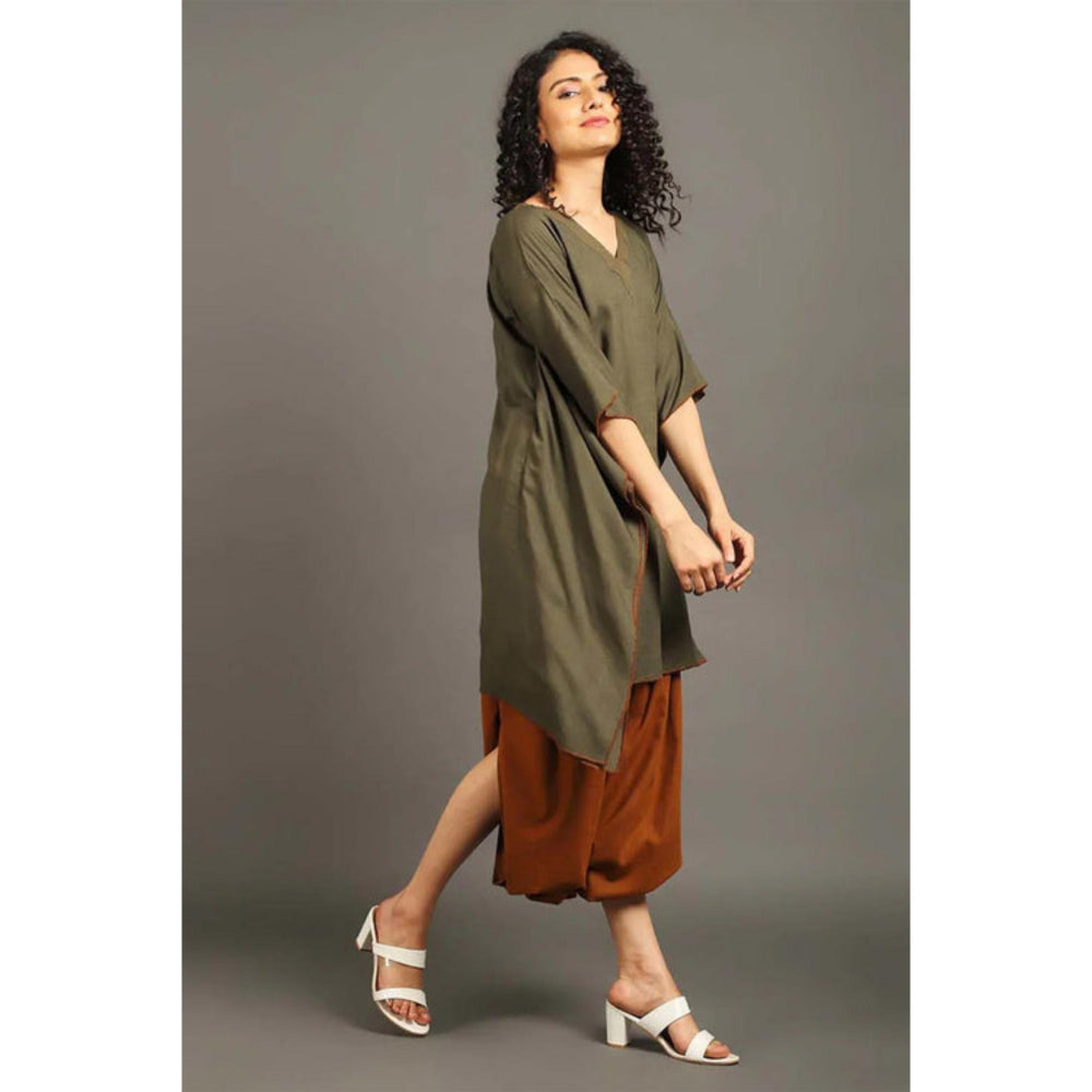 OMAANA Army Green Sufi Sage Co-Ord's