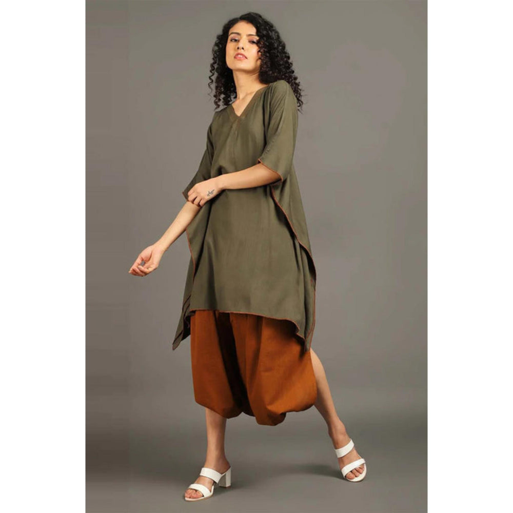 OMAANA Army Green Sufi Sage Co-Ord's