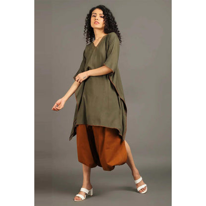 OMAANA Army Green Sufi Sage Co-Ord's