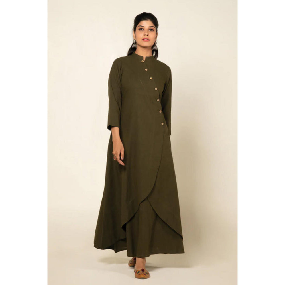 OMAANA Army Green Everyday Elegance Co-Ord's