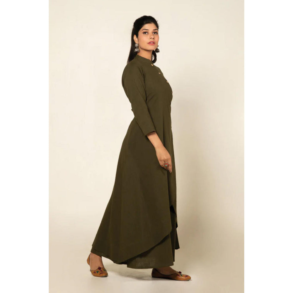 OMAANA Army Green Everyday Elegance Co-Ord's