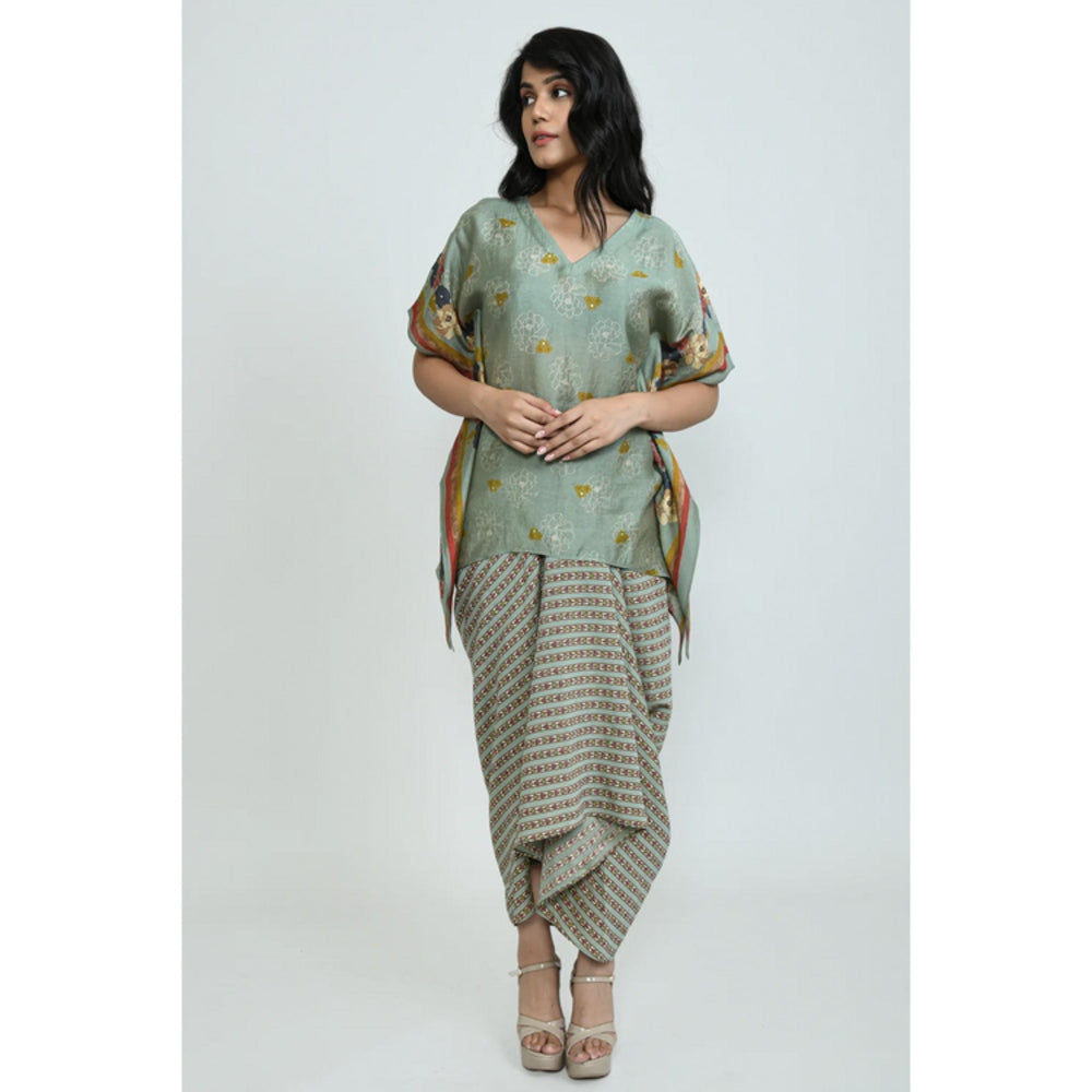 OMAANA Silk Sage Luxe Co-Ord's