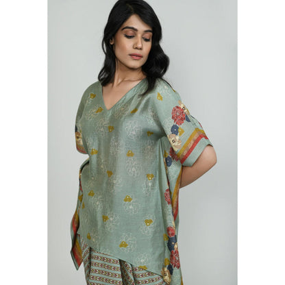 OMAANA Silk Sage Luxe Co-Ord's