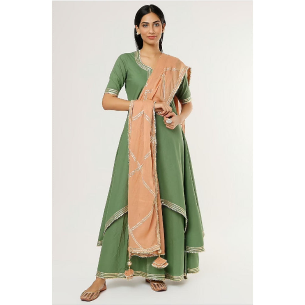 OMAANA Sage Saira Double Layered Maxi Dress