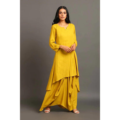 OMAANA Yellow Afternoon Delight Maxi Dress