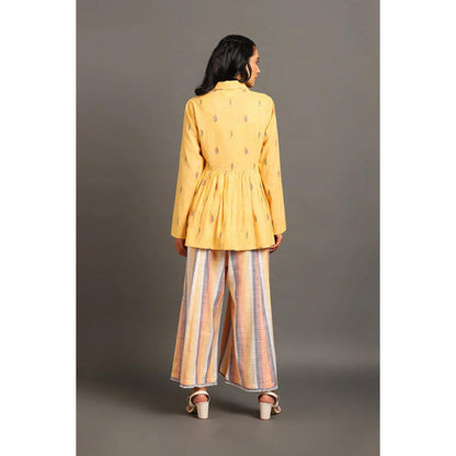 OMAANA Butter Scotch Jumpsuit with Jacket