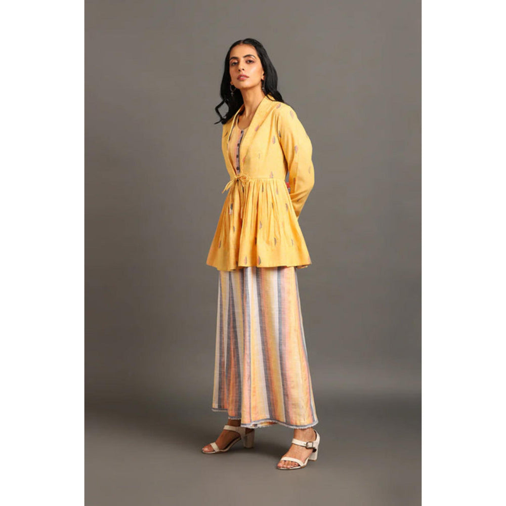OMAANA Butter Scotch Jumpsuit with Jacket