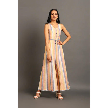 OMAANA Butter Scotch Jumpsuit with Jacket
