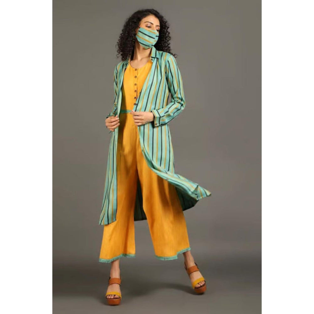 OMAANA Sunny Playtime Jumpsuit with Jacket