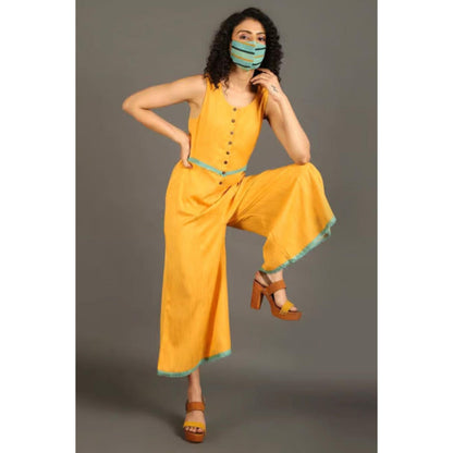 OMAANA Sunny Playtime Jumpsuit with Jacket