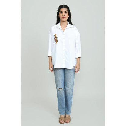 OMAANA That Pretty Girl White Shirt