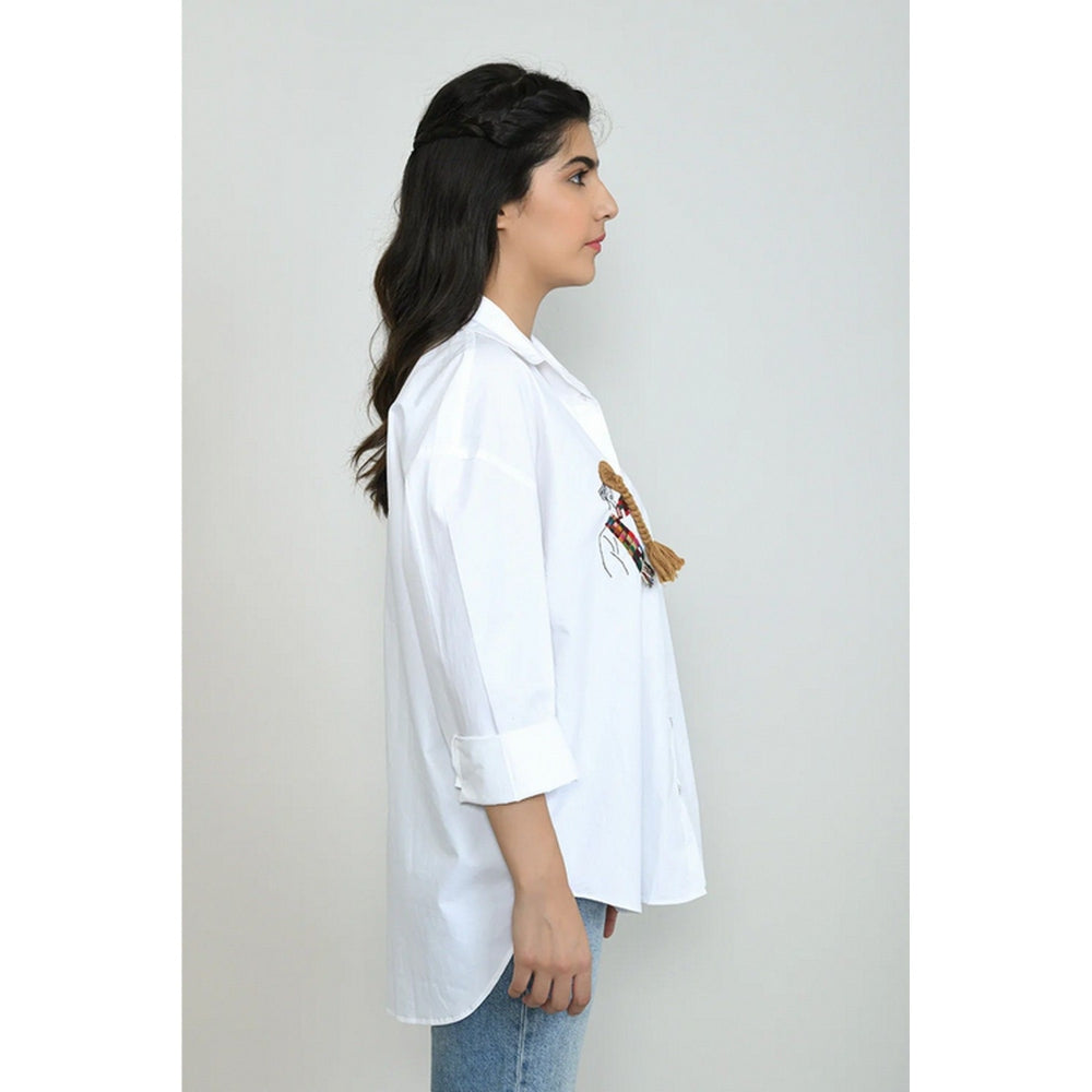 OMAANA That Pretty Girl White Shirt