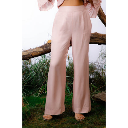 Omana by Ranjana Bothra Ivory Alice Co-Ord (Set of 2)