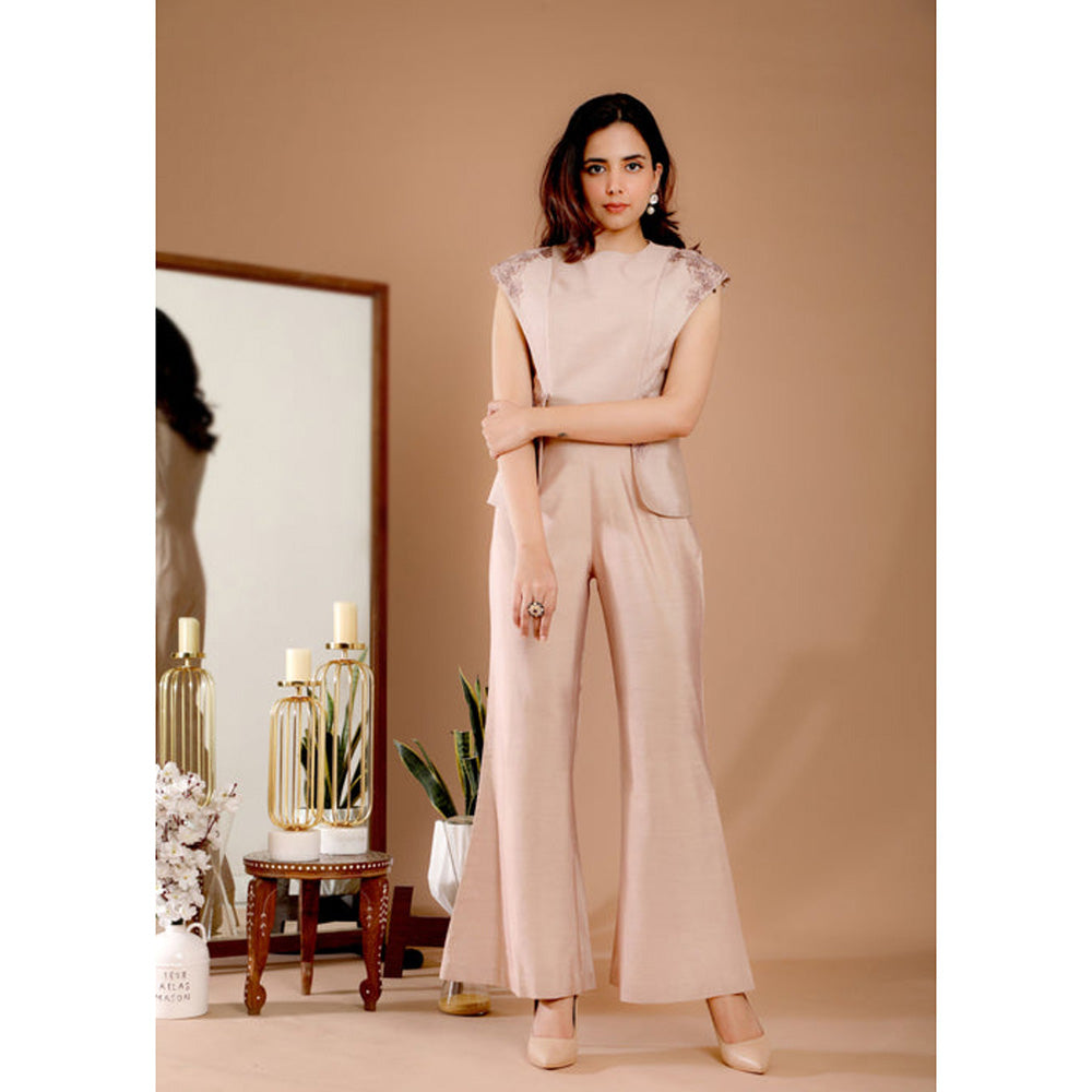 Omana by Ranjana Bothra Embroidered Jumpsuit