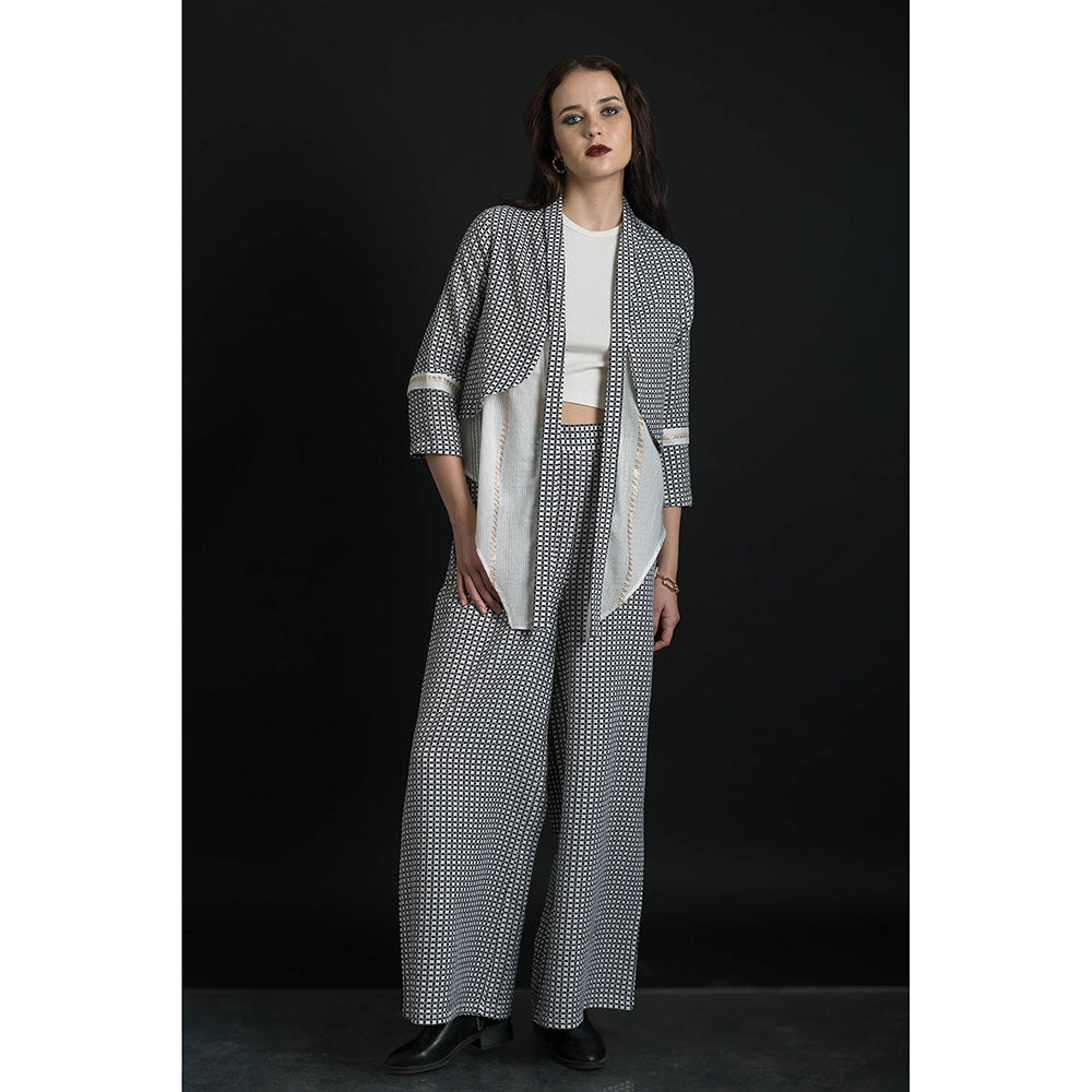 ORCR Jinga Checks Sleeveless Multi-Color Jacket