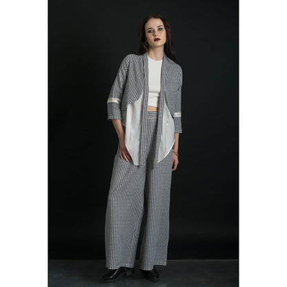 ORCR Jinga Checks Sleeveless Multi-Color Jacket