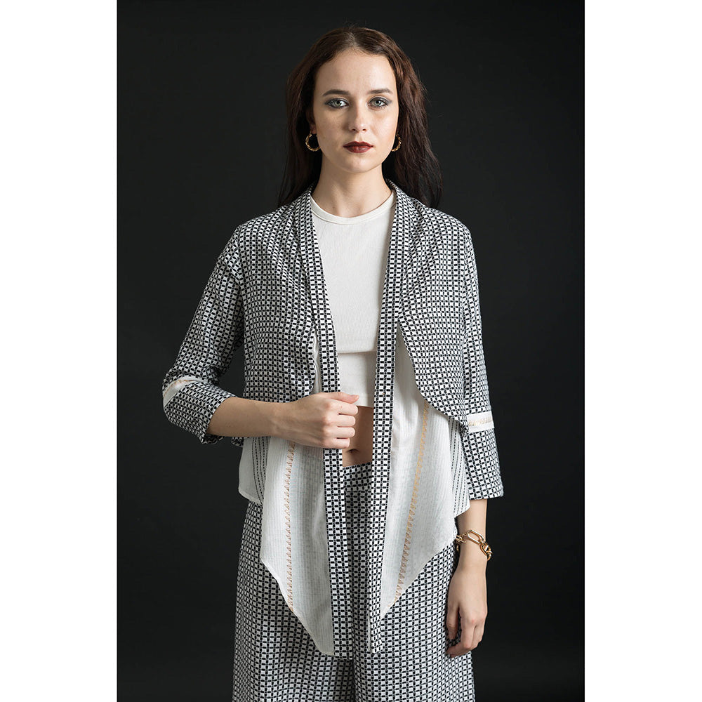 ORCR Jinga Checks Sleeveless Multi-Color Jacket