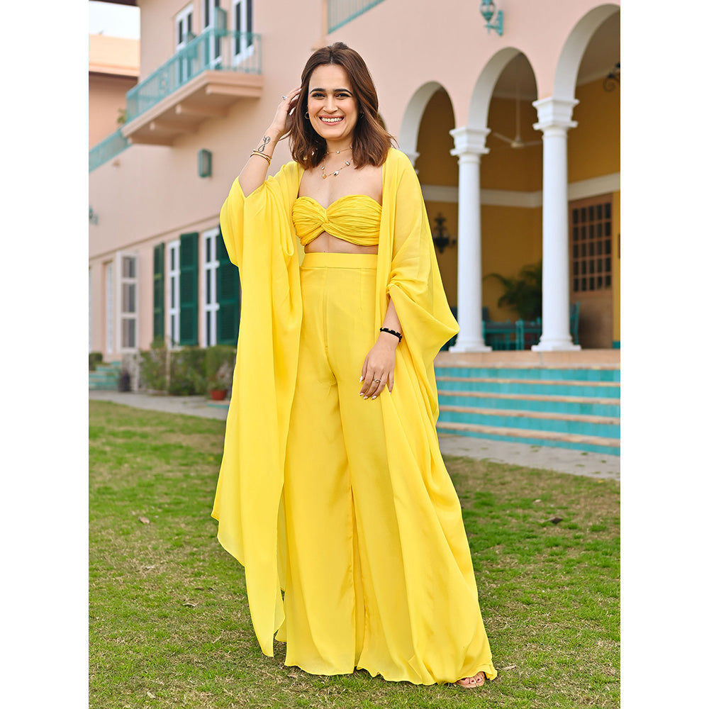 ORDINAREE Citrine Sorbet Yellow Co-Ord (Set of 3)