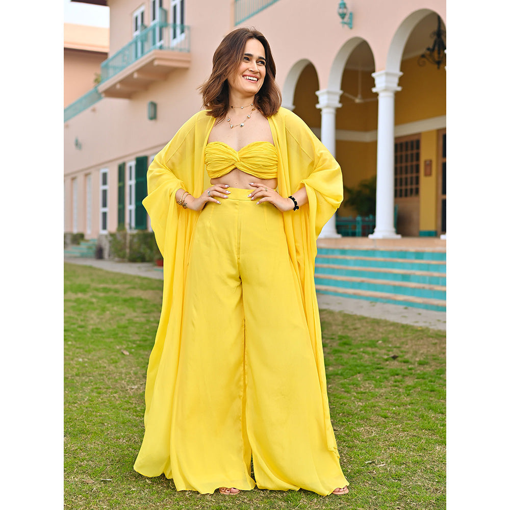 ORDINAREE Citrine Sorbet Yellow Co-Ord (Set of 3)