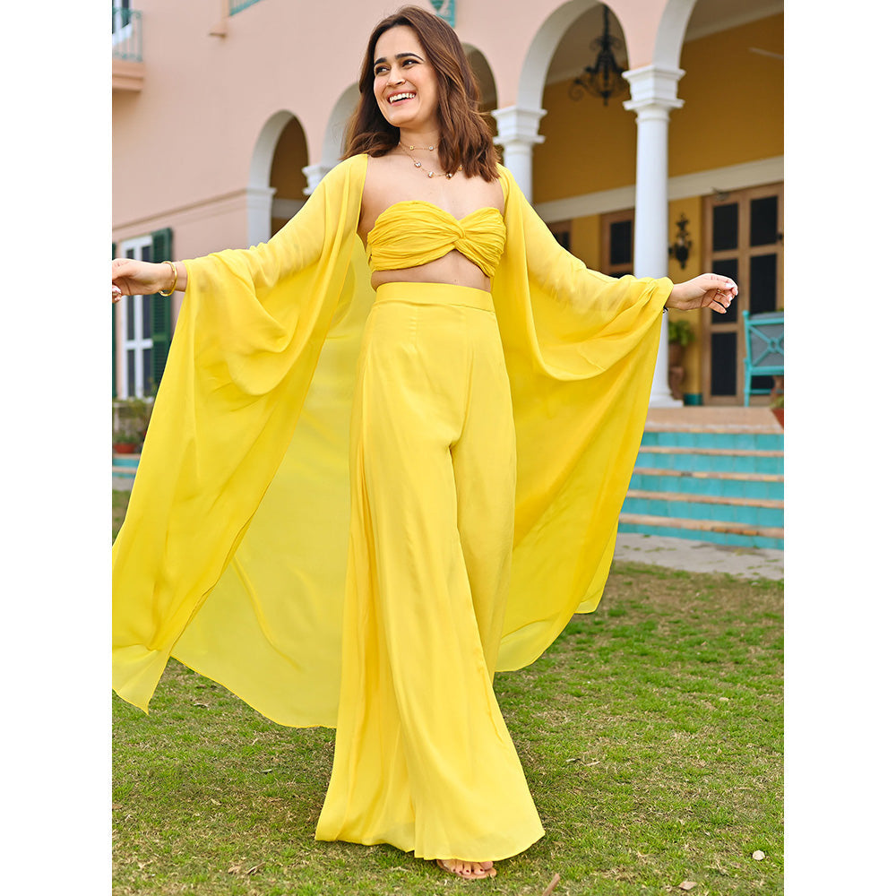 ORDINAREE Citrine Sorbet Yellow Co-Ord (Set of 3)