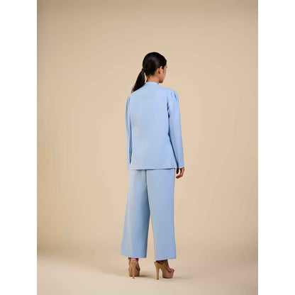 ORIGANI Blue Cornflower Blazer