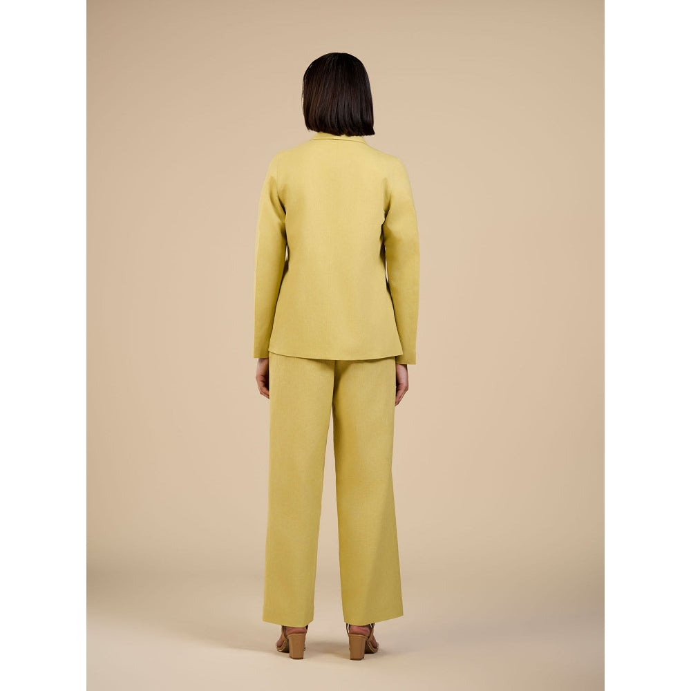 ORIGANI Jade Pleated Trouser